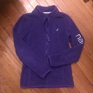 Kid's Nautica Purple Fleece